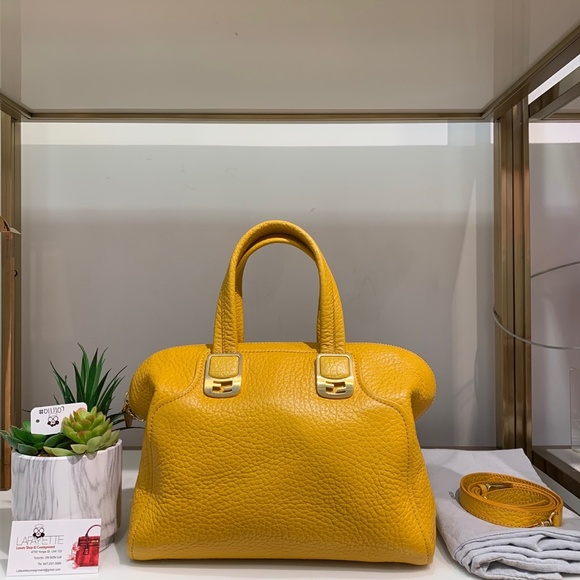Fendi Yellow Duffle - Picture 3 of 8